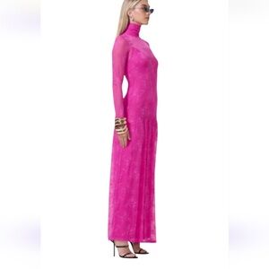 AFRM Vibrant Pink Long Sleeve Dress gorgeous!!